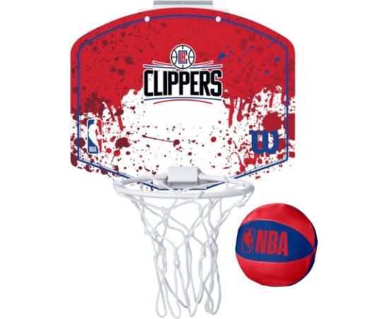 Basketball board Wilson NBA Team Los Angeles Clippers Mini Hoop WTBA1302LAC (One size)