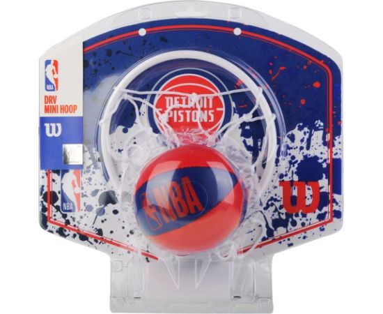 Mini Wilson NBA Team Detroit Pistons basketball backboard WTBA1302DET (One size)