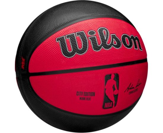 Wilson NBA Team City Edition Miami Heat WZ4024216XB basketball (7)