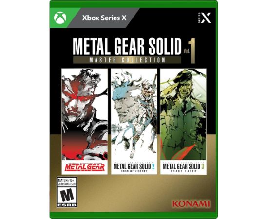 XBOX X Metal Gear Solid Collection Vol 1