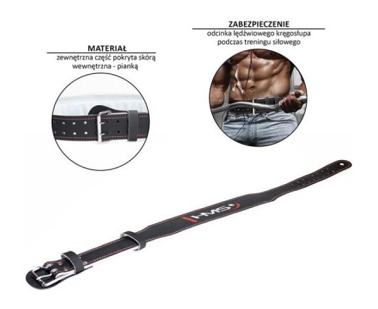 HMS black PA3778 rS strength belt