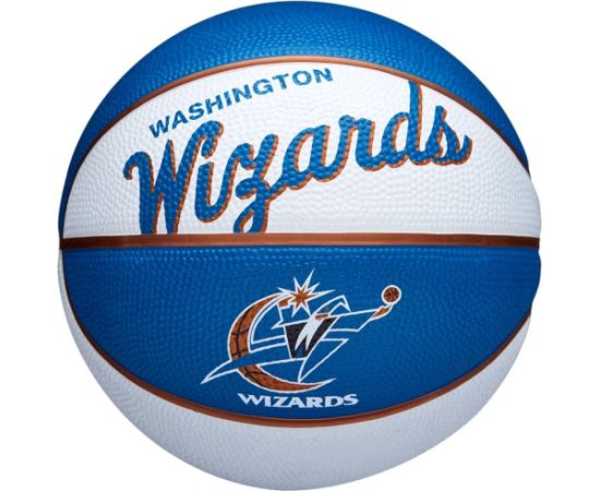 Wilson Team Retro Washington Wizards Mini Ball WTB3200XBWAS basketball (3)