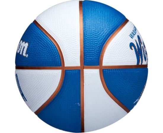 Wilson Team Retro Washington Wizards Mini Ball WTB3200XBWAS basketball (3)