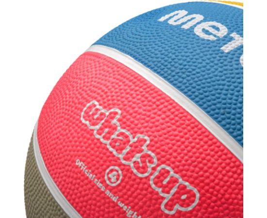 Meteor What&#39;s up 4 basketball ball 16792 size 4 (uniw)