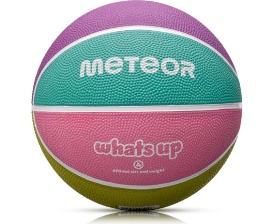 Meteor What&#39;s up 4 basketball ball 16792 size 4 (uniw)