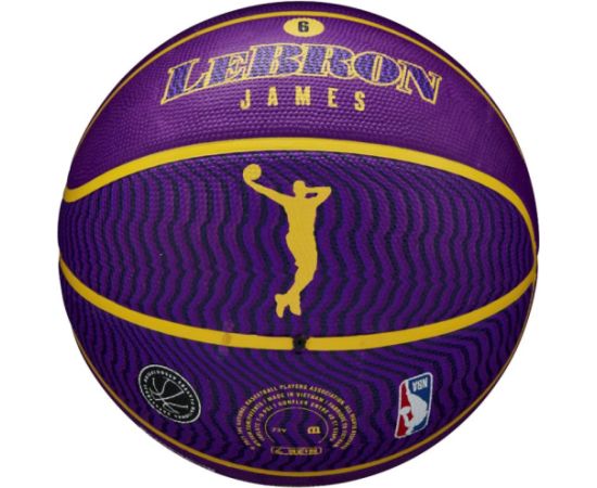 Wilson NBA Player Icon LeBron James Outdoor Ball WZ4027601XB (7)