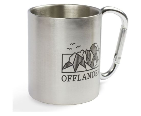 Offlander camping mug with a steel carabiner OFF_CACC_03