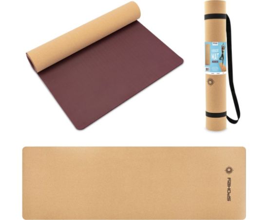 Spokey Savasana SPK-943065 cork mat (180x60x0,4)