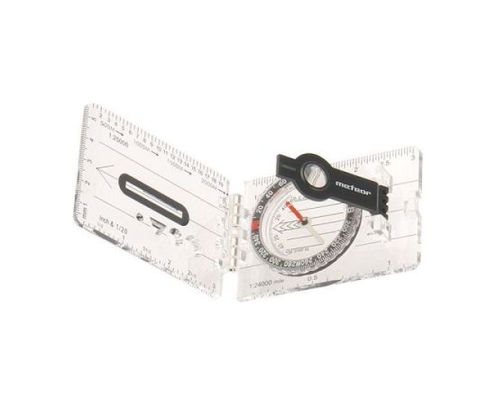 Meteor compass ruler with magnifying glass 71008