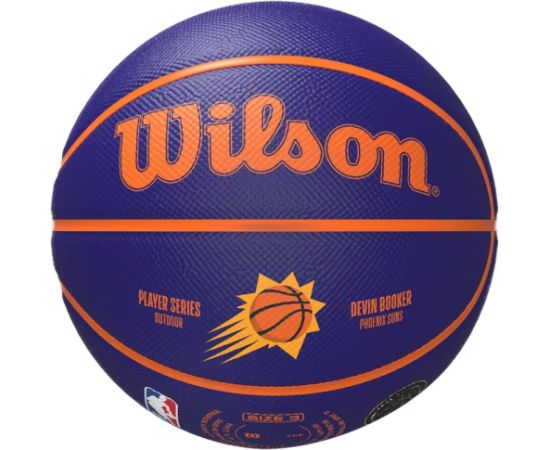 Wilson NBA Player Icon Devin Booker Mini Ball WZ4019801XB (3)