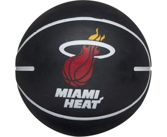 Wilson NBA Dribbler Miami Heat Mini Ball WTB1100PDQMIA basketball (One size)