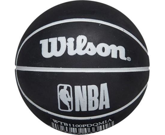 Wilson NBA Dribbler Miami Heat Mini Ball WTB1100PDQMIA basketball (One size)