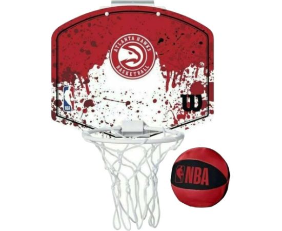 Basketball board Mini Wilson NBA Team Atlanta Hawks Mini Hoop WTBA1302ATL (One size)