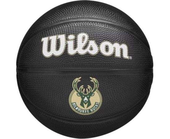 Wilson Team Tribute Milwaukee Bucks Mini Ball WZ4017606XB basketball (3)