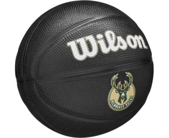 Wilson Team Tribute Milwaukee Bucks Mini Ball WZ4017606XB basketball (3)