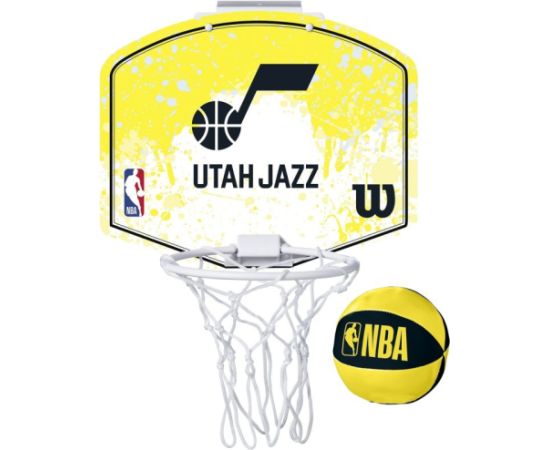 Basketball backboard Wilson NBA Team Utah Jazz Mini Hoop WZ6010102 (One size)