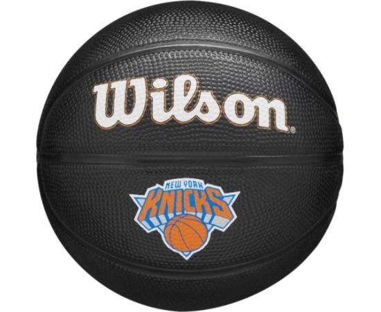 Wilson Team Tribute New York Knicks Mini Ball WZ4017610XB basketball (3)