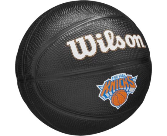 Wilson Team Tribute New York Knicks Mini Ball WZ4017610XB basketball (3)