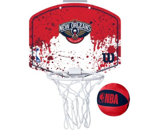 Basketball backboard Wilson NBA Team New Orleans Pelicans Mini Hoop WTBA1302NOP (One size)