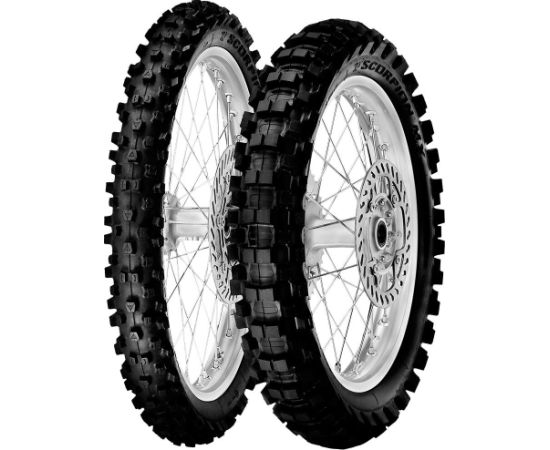 80/100-12 Pirelli SCORPION MX EXTRA J 50M TT CROSS INTERMED Rear DOT19 NHS