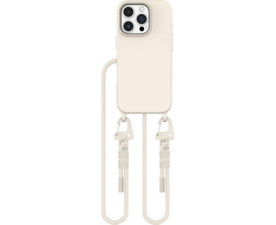 CASE IPHONE 16 PRO MAX Tech-Protect Magnecklace MagSafe Latte