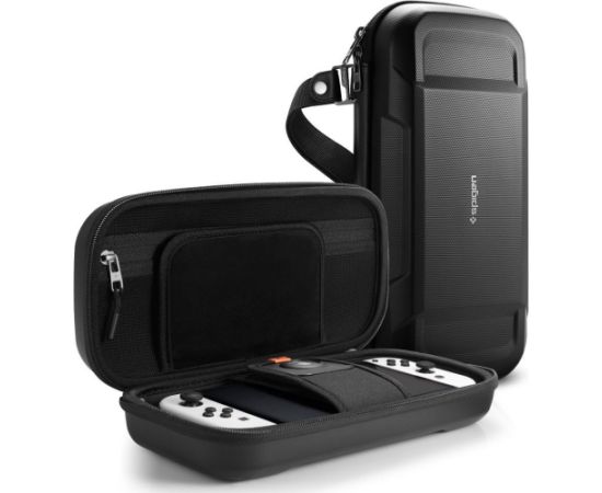 CASE Spigen Rugged Armor Pro Pouch, black - Nintendo Switch/Switch OLED