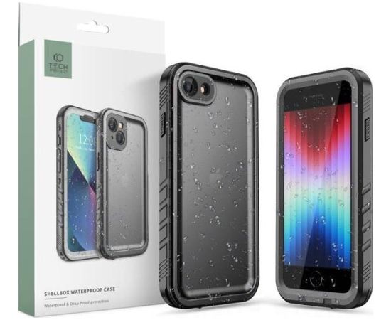 CASE TECH-PROTECT SHELLBOX IP68 IPHONE 7 / 8 / SE 2020 / 2022 BLACK