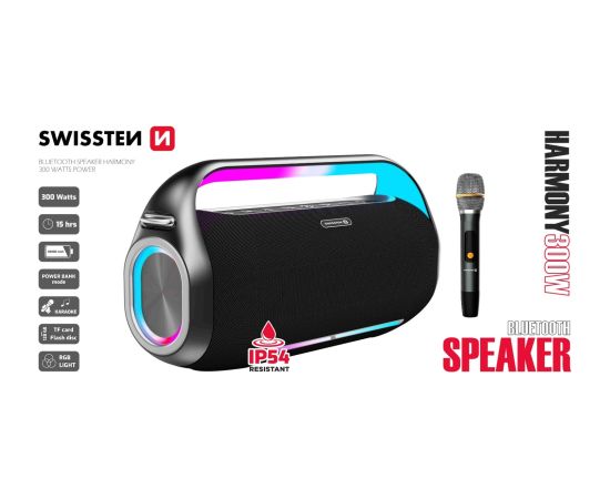 Swissten Harmony Bluetooth Skaļrunis 300W