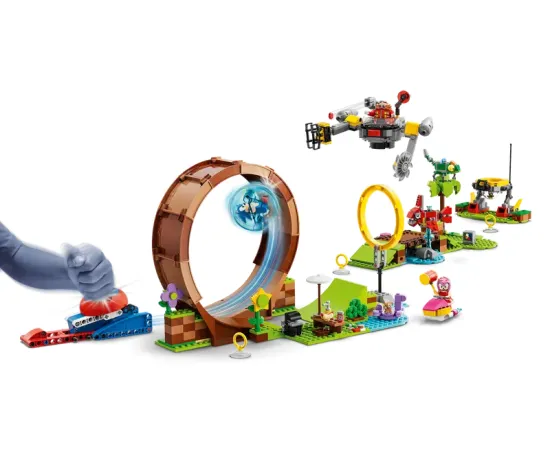 LEGO Sonic Zaļo kalnu zonas cilpas izaicinājums (76994)