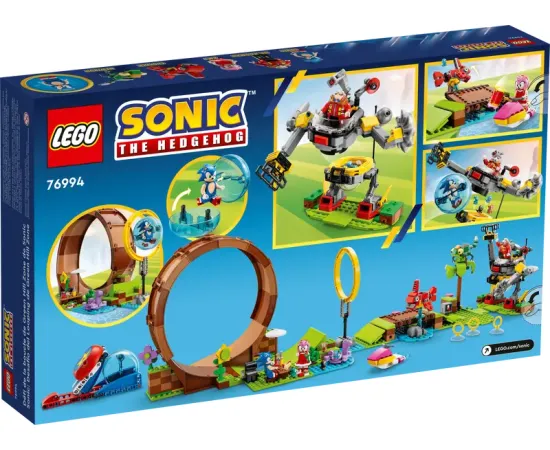 LEGO Sonic Zaļo kalnu zonas cilpas izaicinājums (76994)