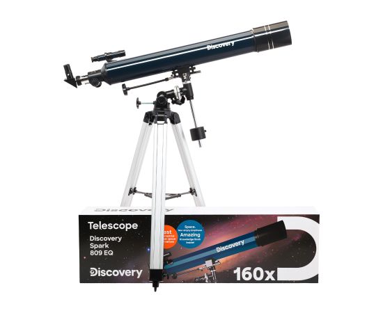 (RU) Discovery Spark 809 EQ Telescope with book