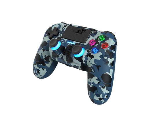 Pad Nitho Dragonshock Controller Mizar      Wireless blau camo  PS4