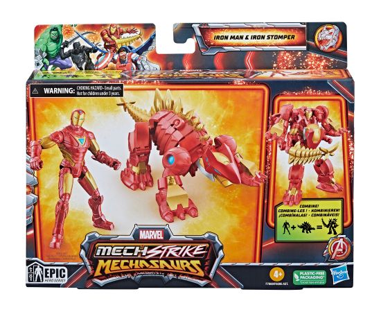 MARVEL Mech Strike 3.0 komplekts "Mech Suit", 10 cm