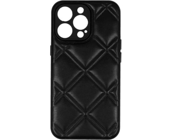 iLike Samsung  GALAXY A14 4G LEATHER 3D CASE Black