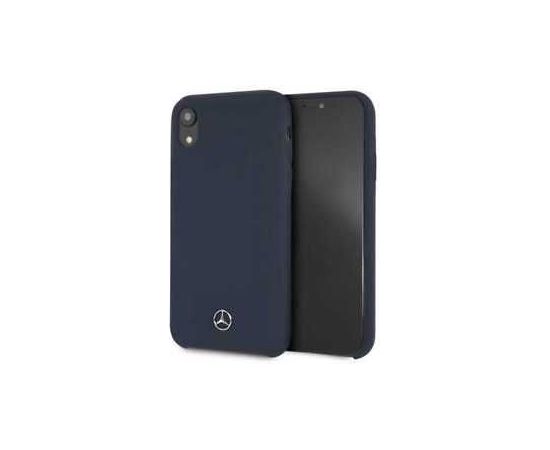 Mercedes-Benz Apple  iPhone XR Liquid Silicone Case Navy