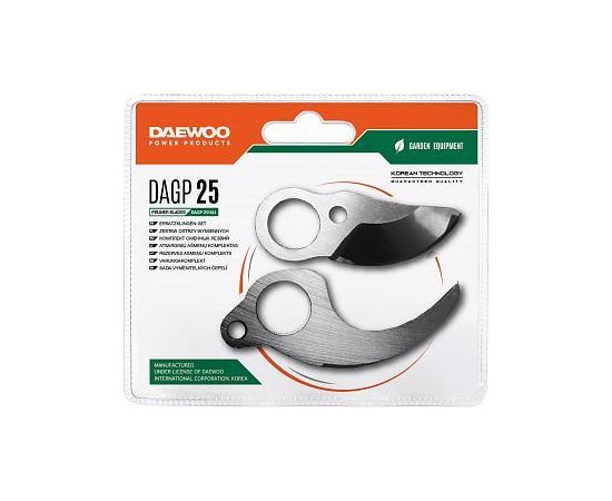 PRUNER ACC REPLACEMENT BLADES/SET /2516LI DAGP 25 DAEWOO