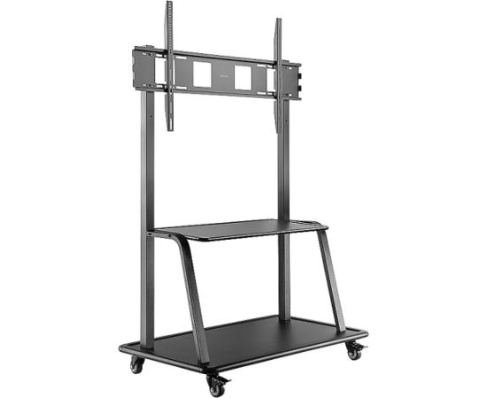 LOGILINK BP0085 TV monitor cart 60-105inch height adjustable 150kg max.