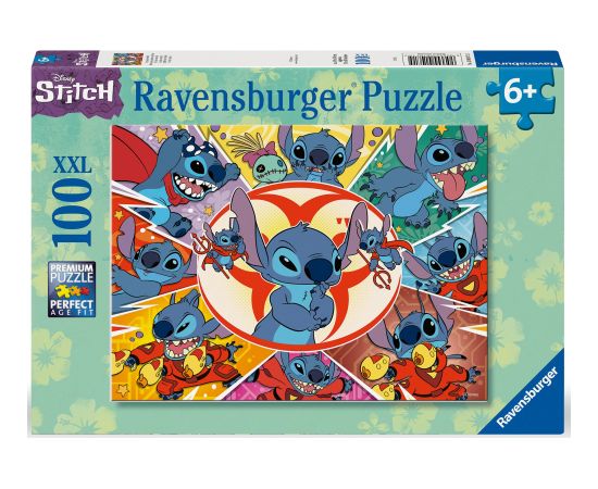 Ravensburger puzzle 100 pc Stitch's Many Faces