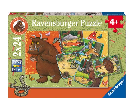 Ravensburger Puzzle 2x24 pc Forest Dwellers