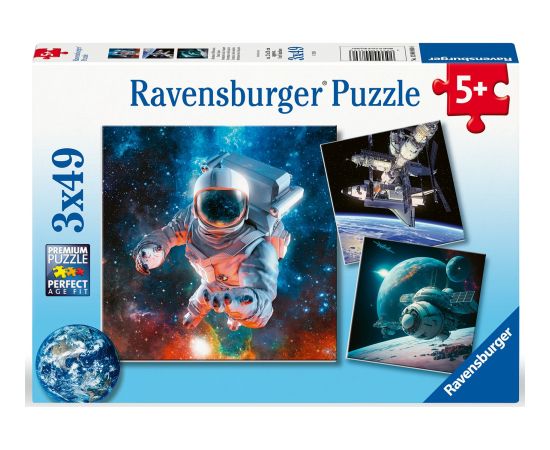 Ravensburger puzzle 3x49 pc Space