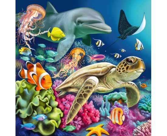 Ravensburger puzzle 3x49 pc Sea Animals