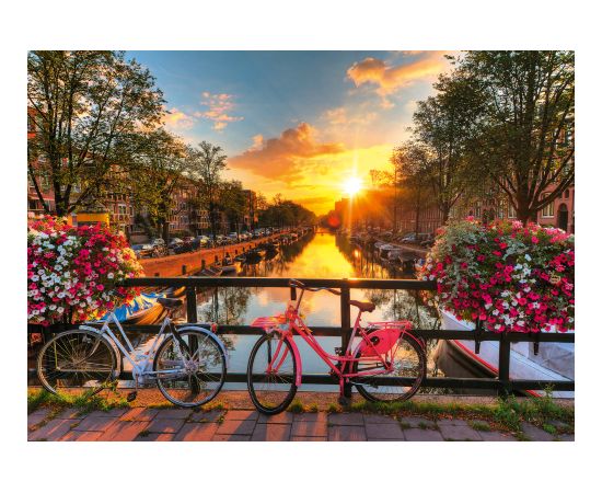 Ravensburger puzzle 1000 pc Bicycles in Amsterdam