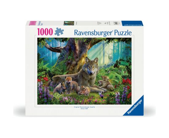 Ravensburger Puzzle 1000 pc Wolves in the Forest