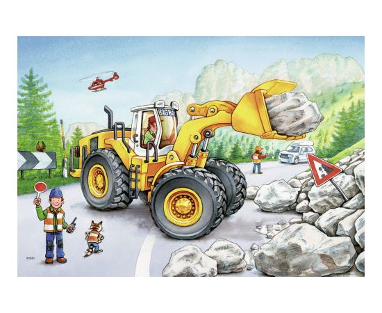 Ravensburger Puzzle 2x24 pc Diggers at Work