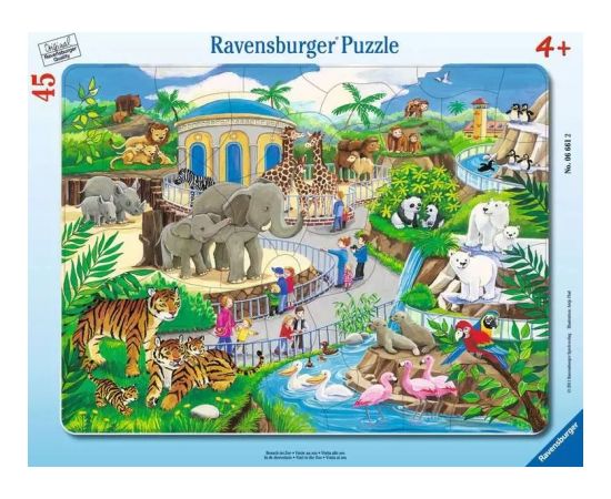 Ravensburger Frame Puzzle 39 pc The Zoo