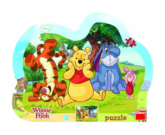 Dino Silhouette Puzzle 25 pc, Disney Winnie Pooh