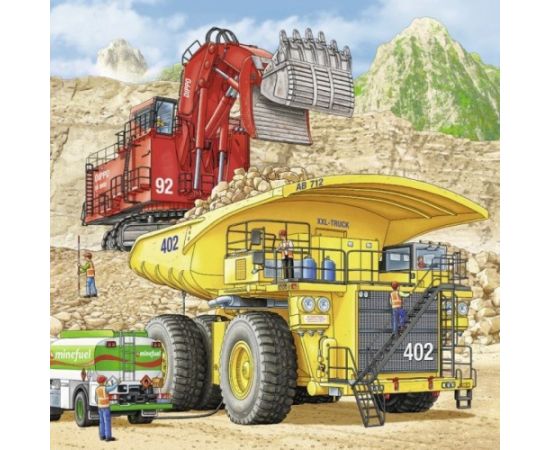 Ravensburger Puzzle 3x49 pc Giant Machines