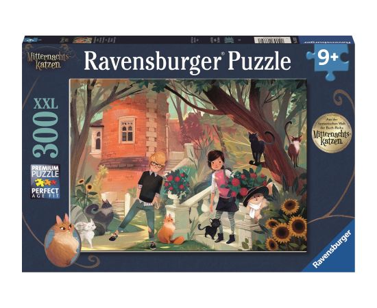 Ravensburger Puzzle 300pc Midnight Cats: Nova ja Henry