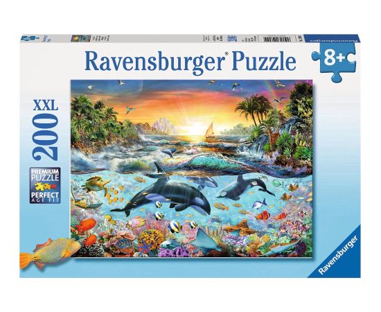 Ravensburger Puzzle 200 pc Orca Paradise