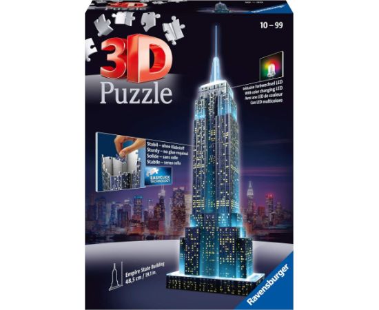 Ravensburger 3D Puzzle Empire State Building - Night Edition